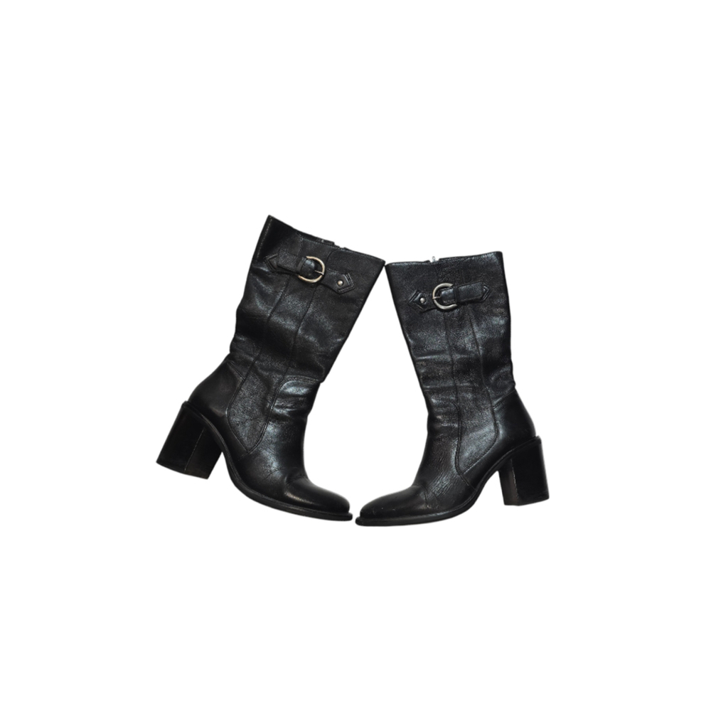 Women's Matisse Black Leather Boots Size 10M